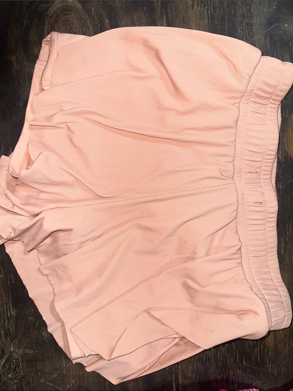 Target Blush Pink Athletic Shorts with Elastic Waist 0073